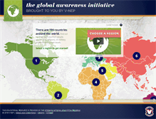 Tablet Screenshot of globalawarenessmap.org